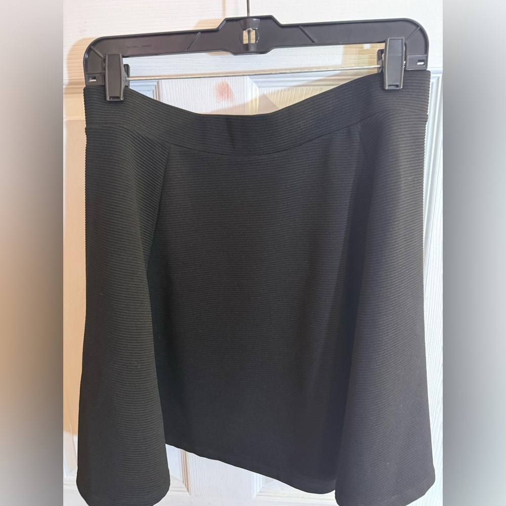 H&M Divided Black Skater Skirt